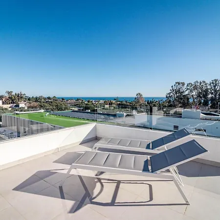 Bel4- Enjoyable 3 Modern Flat With Sea View Apartment Estepona